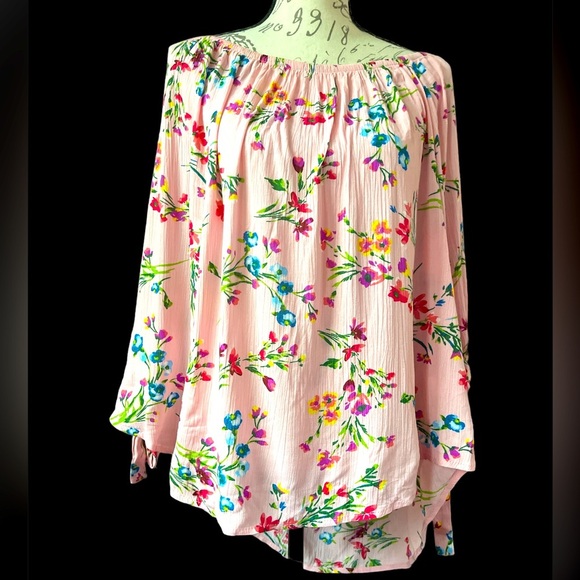 Ambiance flowy off the shoulder beautiful blouse - Picture 1 of 3